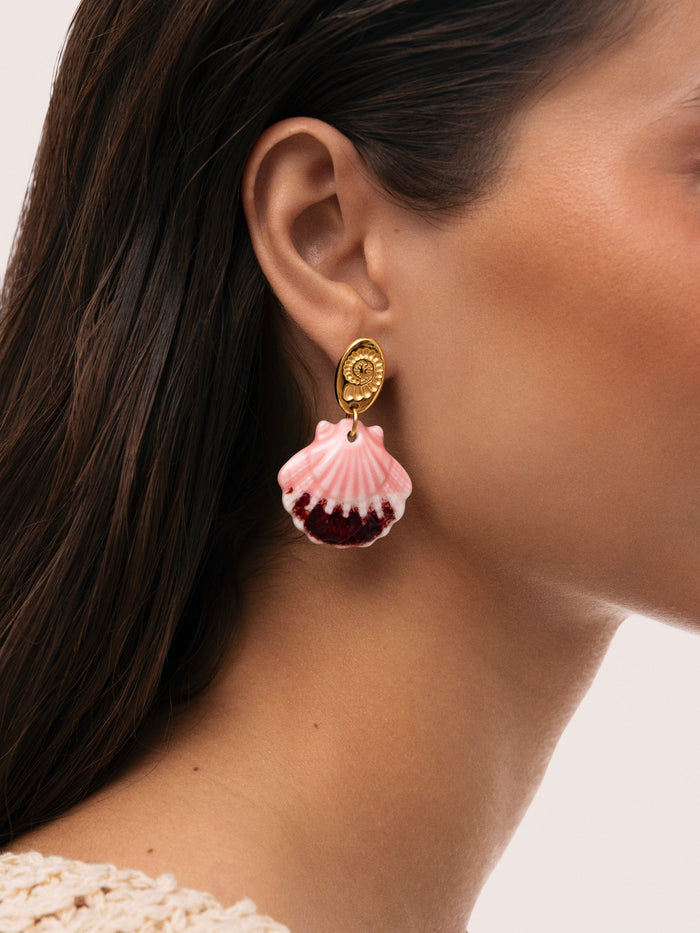 Pendientes Sira Acero Baño Oro