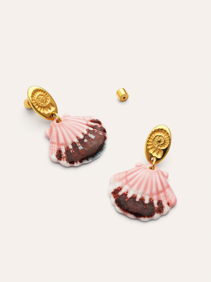 Pendientes Sira Acero Baño Oro
