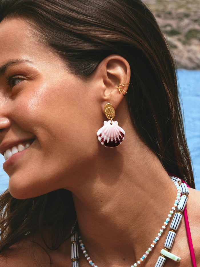 Pendientes Sira Acero Baño Oro