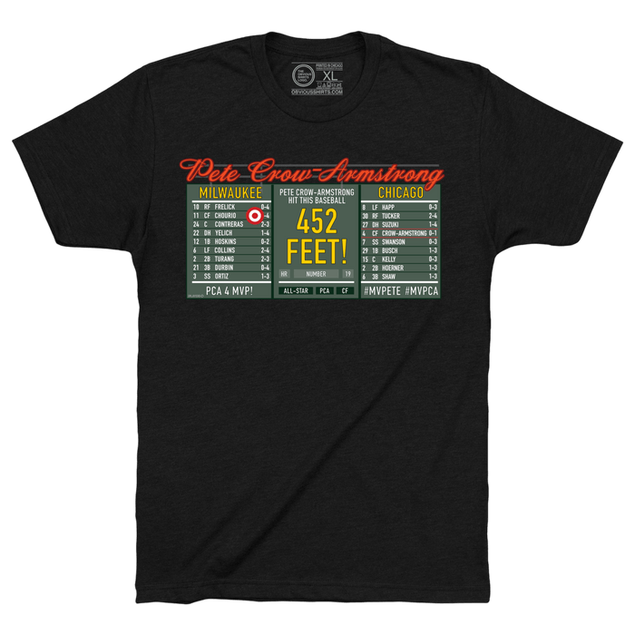 PETE CROW - SCOREBOARD. - OBVIOUS SHIRTS