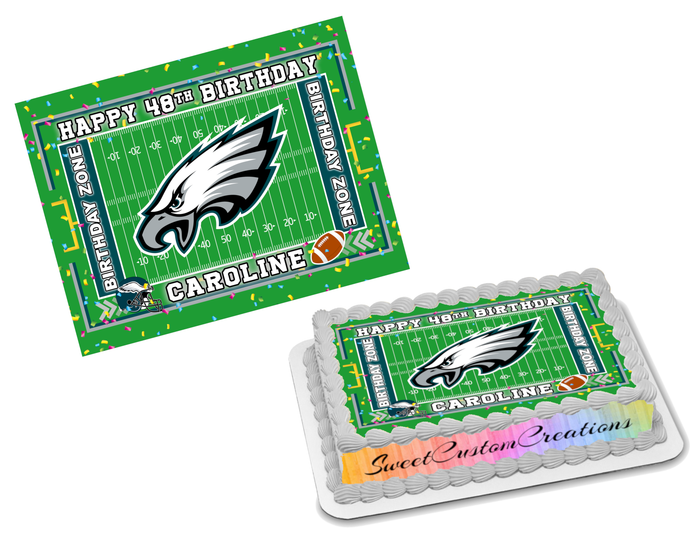 Philadelphia Eagles Edible Image Frosting Sheet #75 (70+ sizes)