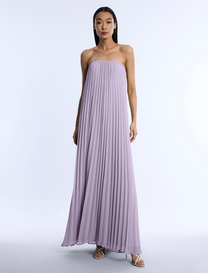 Pleated Gown