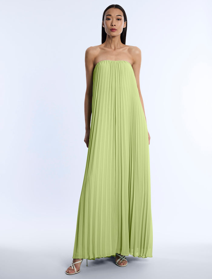 Pleated Gown