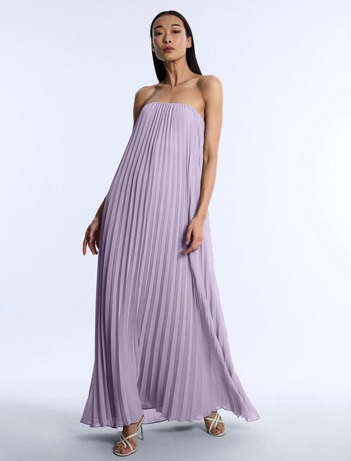 Pleated Gown