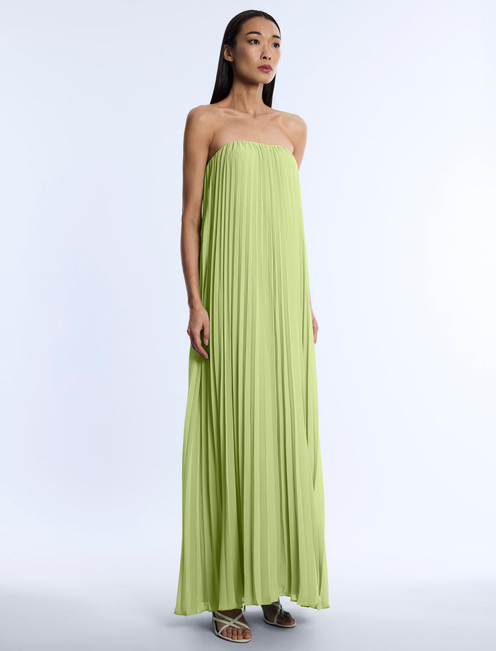 Pleated Gown