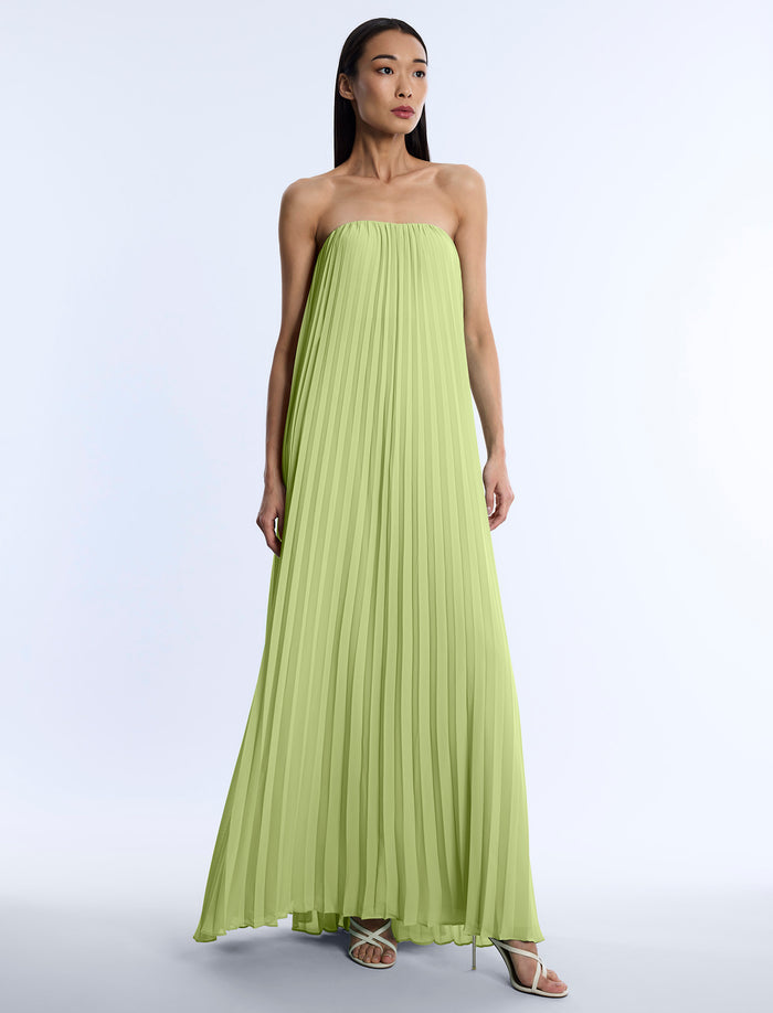 Pleated Gown