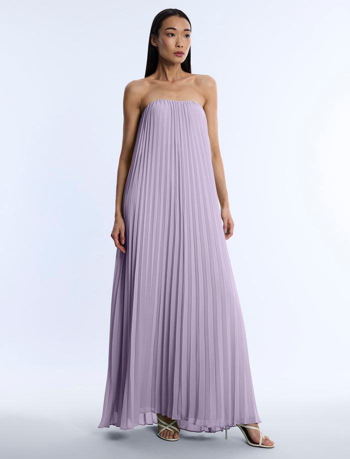 Pleated Gown