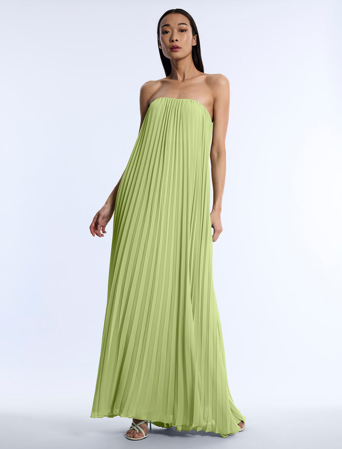 Pleated Gown