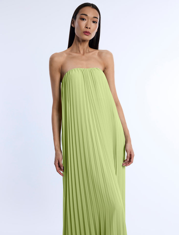 Pleated Gown