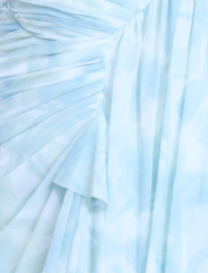Printed Mesh Corset
