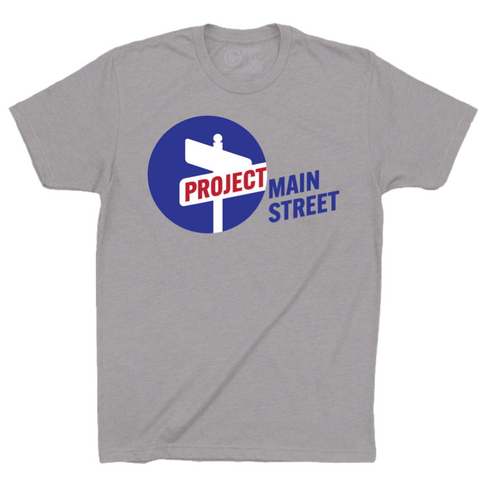 PROJECT MAIN ST. LOGO TEE - OBVIOUS SHIRTS