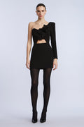 Puff Sleeve Mini Dress