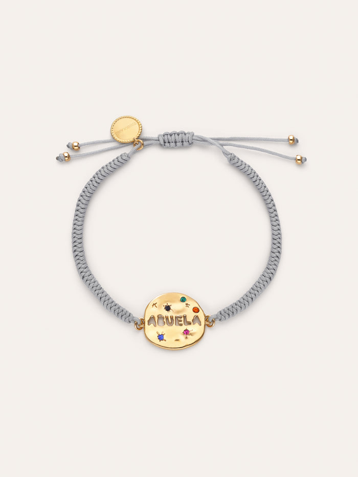Pulsera Abuela Colors Baño Oro