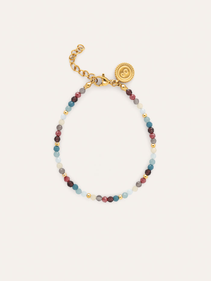 Pulsera Altea Bruma Acero Baño Oro