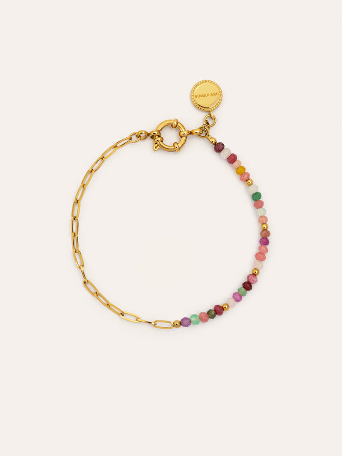 Pulsera Chic Amalia Acero Baño Oro