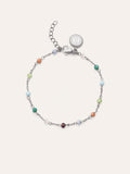 Pulsera Crystals Colors Acero