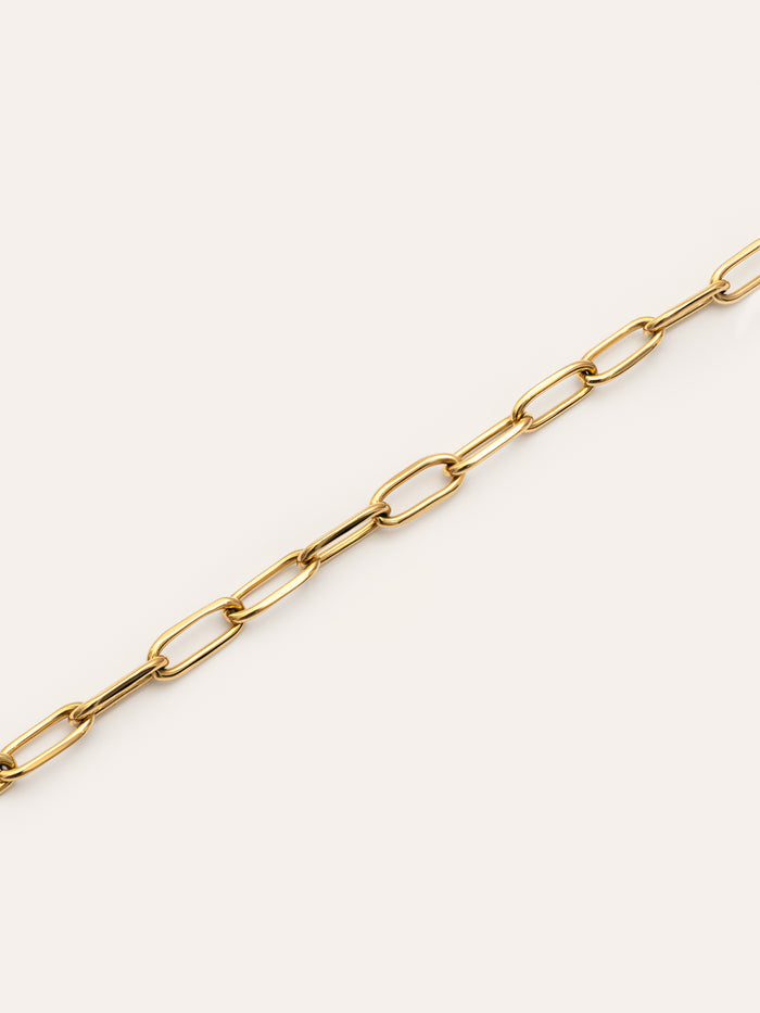Pulsera Link Acero Baño Oro