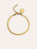 Pulsera Lisse Sparkling Acero Baño Oro