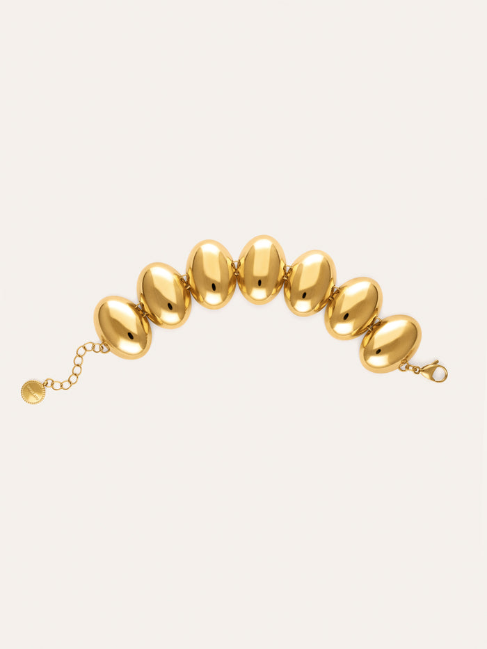 Pulsera Oceya Acero Baño Oro