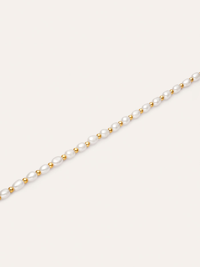 Pulsera Olympia Acero Baño Oro