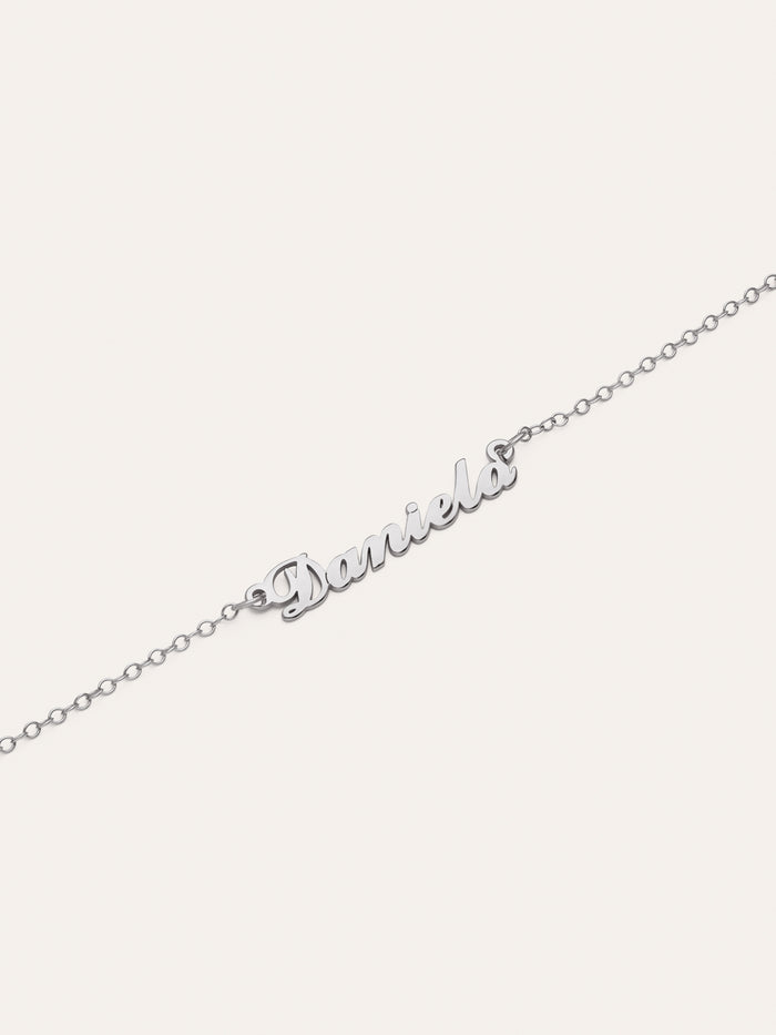 Pulsera Personalizada Carrie Plata