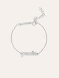 Pulsera Personalizada Monogram Plata