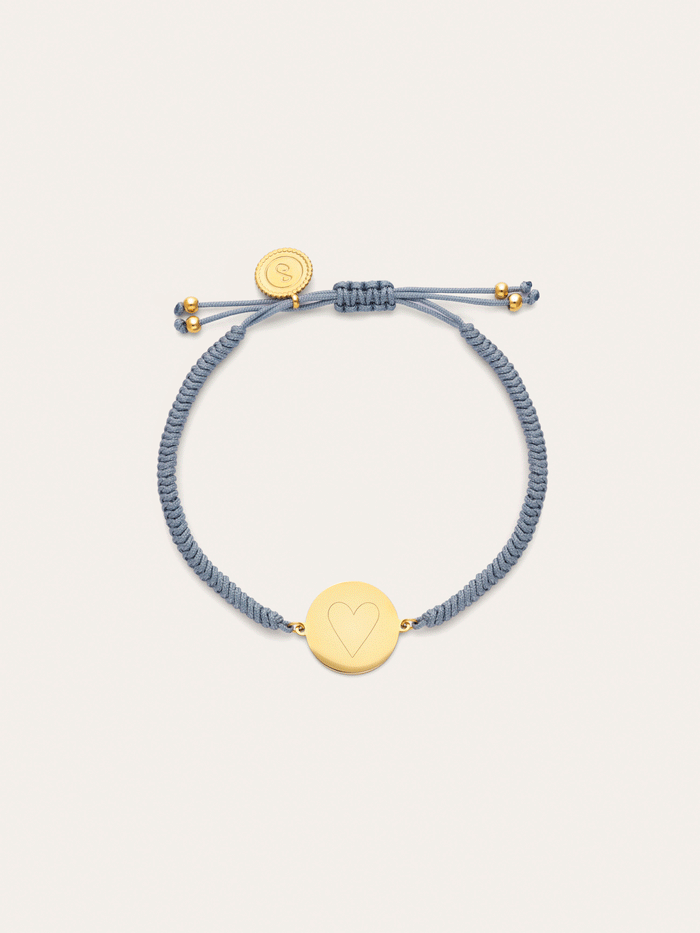 Pulsera Personalizada Moon Marea Acero Baño Oro