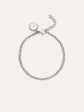 Pulsera Rosario Acero