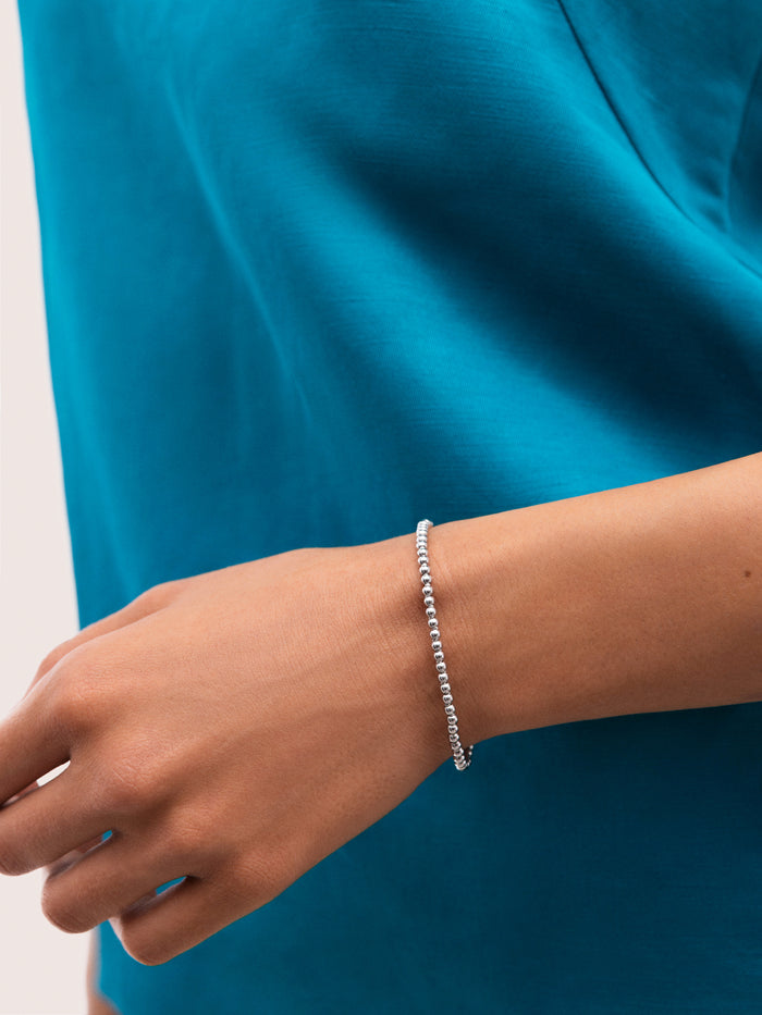 Pulsera Rosario Acero