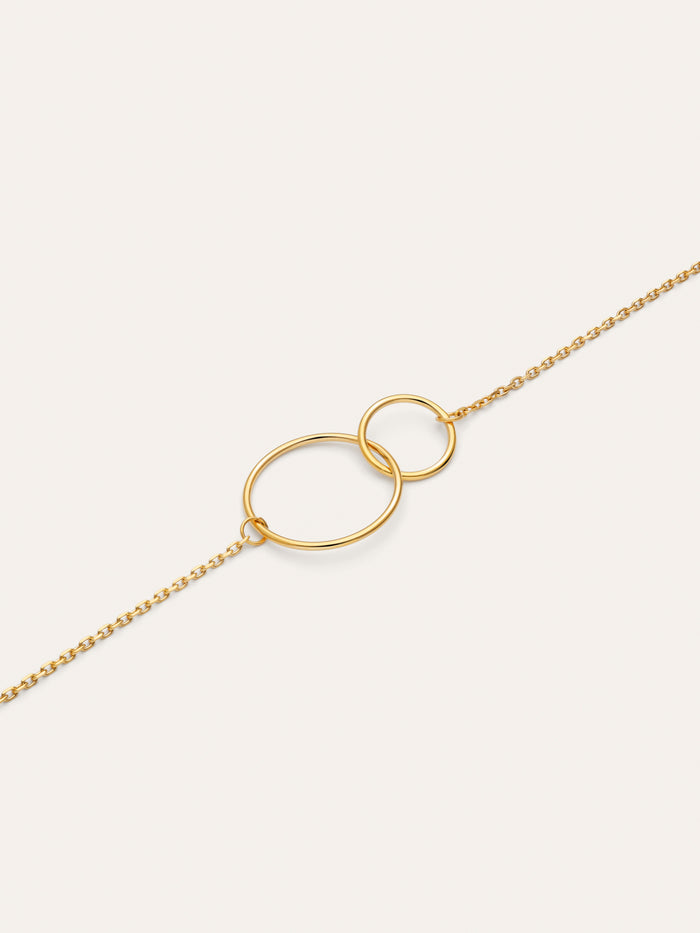 Pulsera Sister Acero Baño Oro