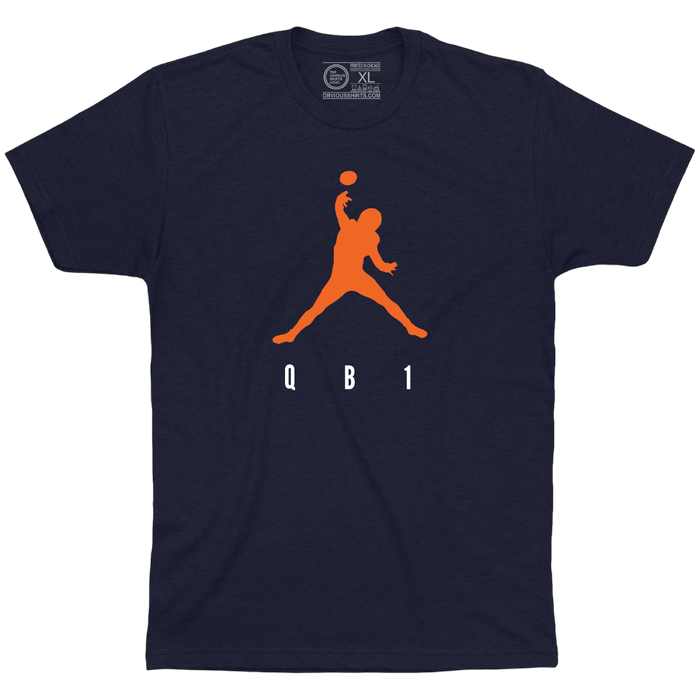 QB1 THROWMAN LOGO. - OBVIOUS SHIRTS