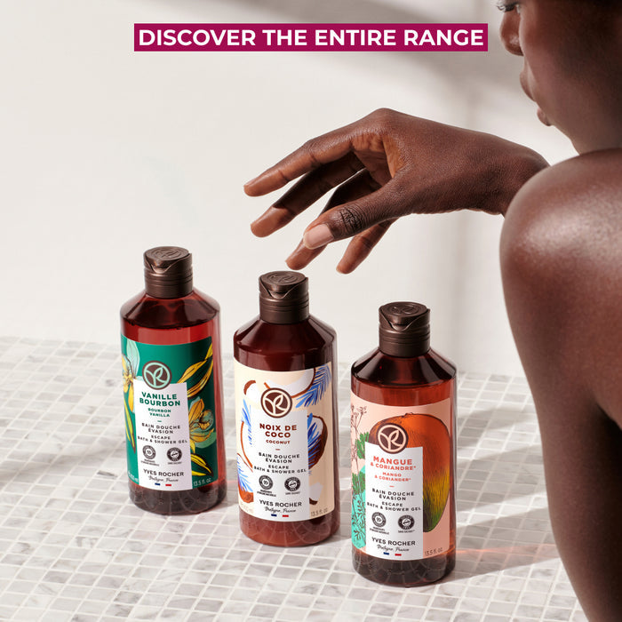 Raspberry & Peppermint Energizing Bath & Shower Gel - 400 ml
