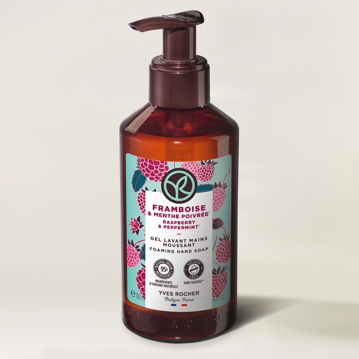 Raspberry & Peppermint Foaming Hand Soap