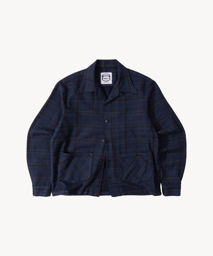REWORK® OVERDYED COQUETTE SHIRT Shirts SMALL / BLUE - BRUT Clothing