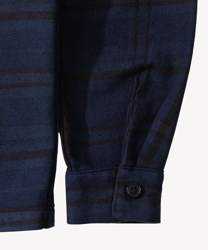 REWORK® OVERDYED COQUETTE SHIRT Shirts SMALL / BLUE - BRUT Clothing