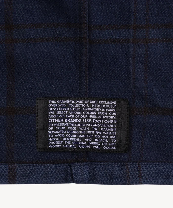 REWORK® OVERDYED COQUETTE SHIRT Shirts SMALL / BLUE - BRUT Clothing