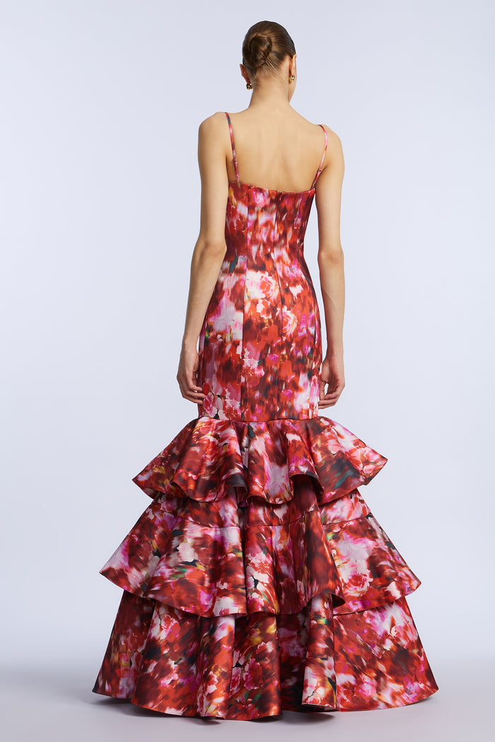 Ruffle Ball Gown