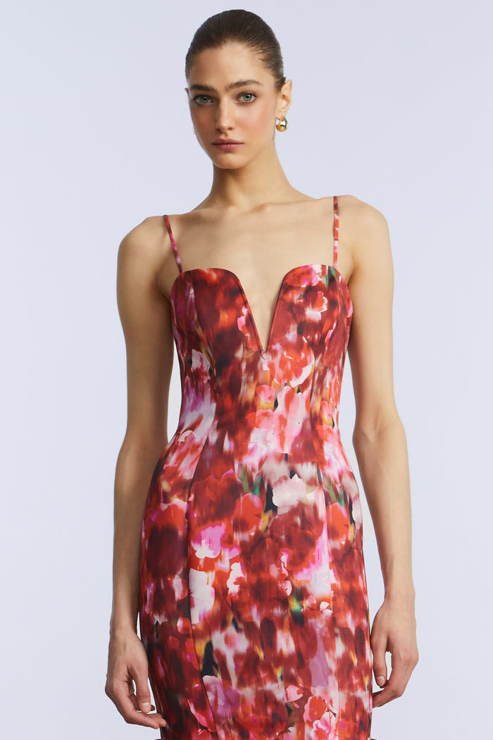 Ruffle Ball Gown