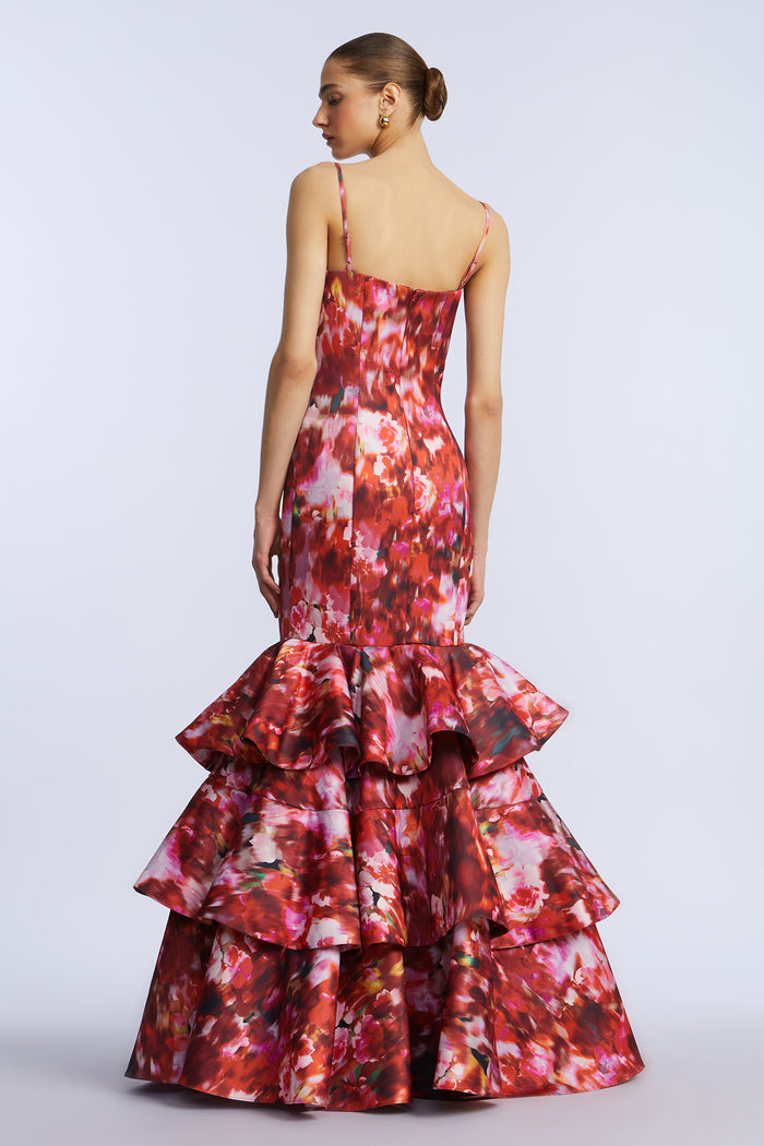 Ruffle Ball Gown