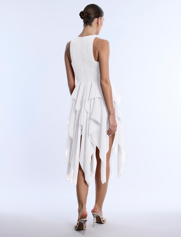Ruffle Skirt Dress