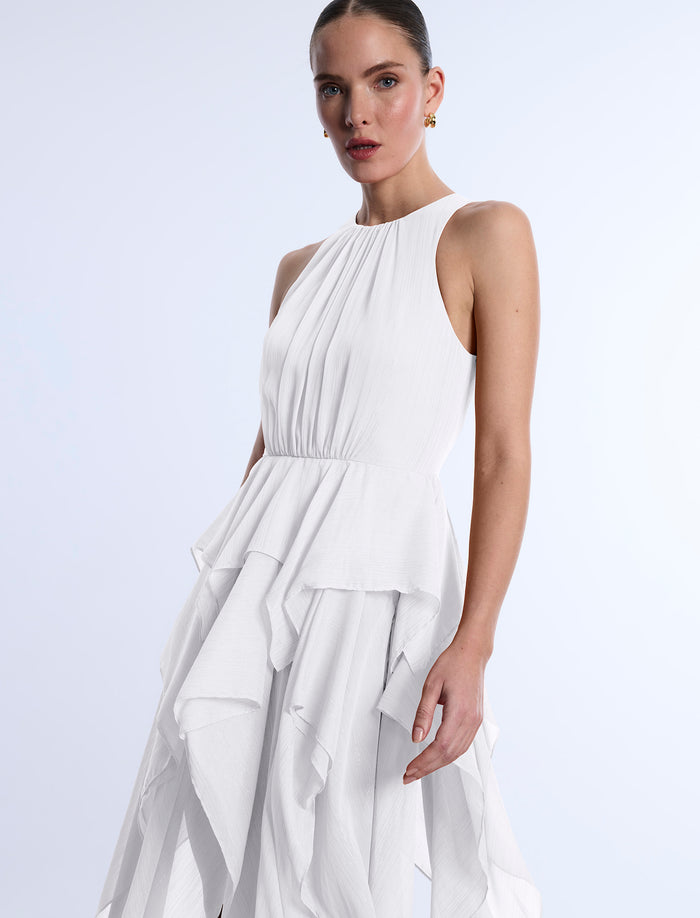 Ruffle Skirt Dress