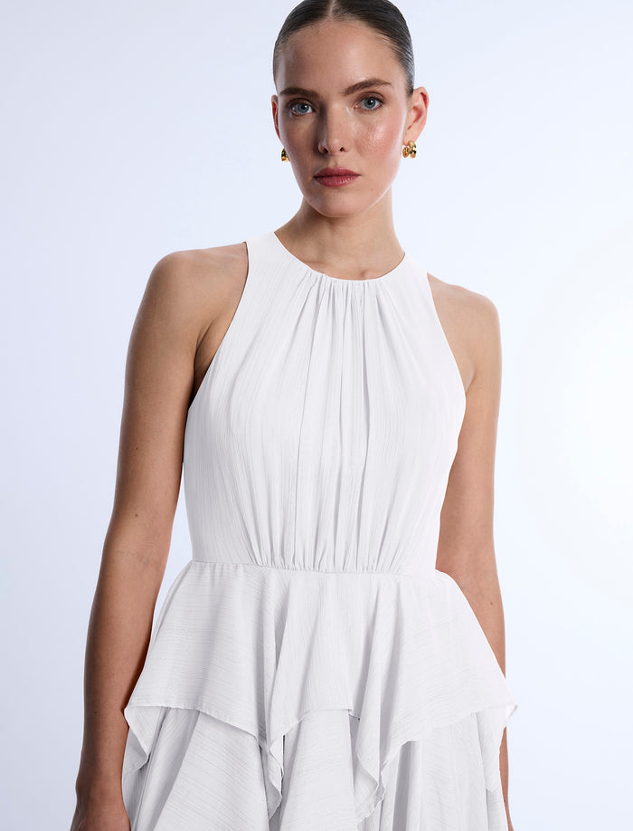 Ruffle Skirt Dress