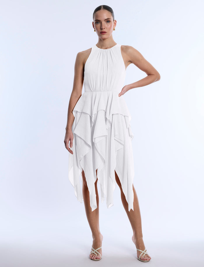 Ruffle Skirt Dress