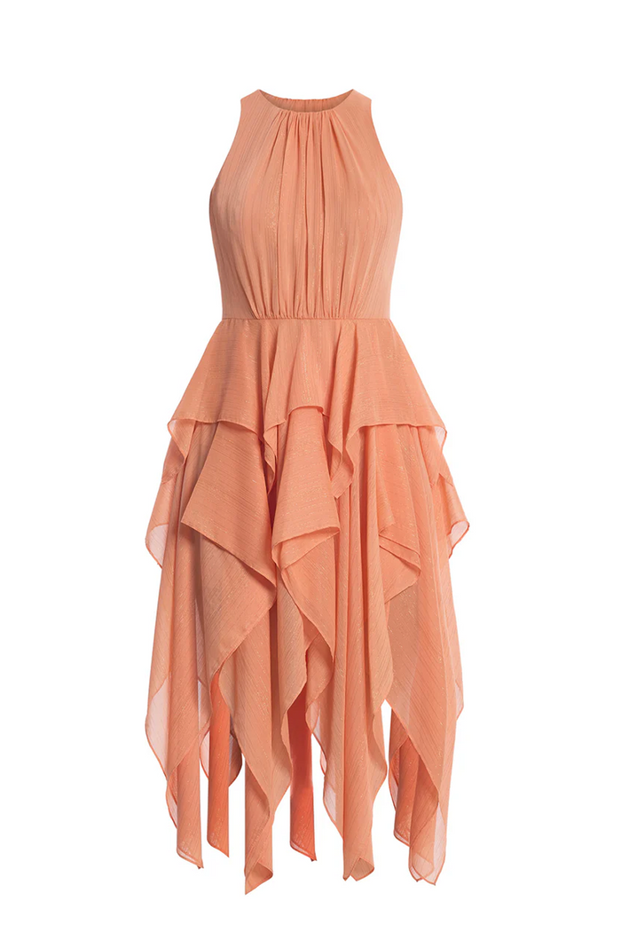 Ruffle Skirt Dress