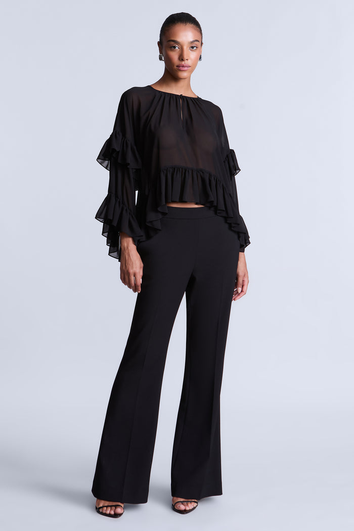 Ruffle Swing Top