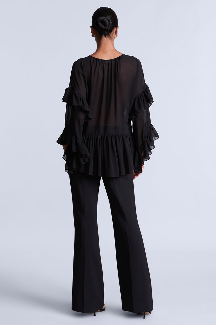 Ruffle Swing Top