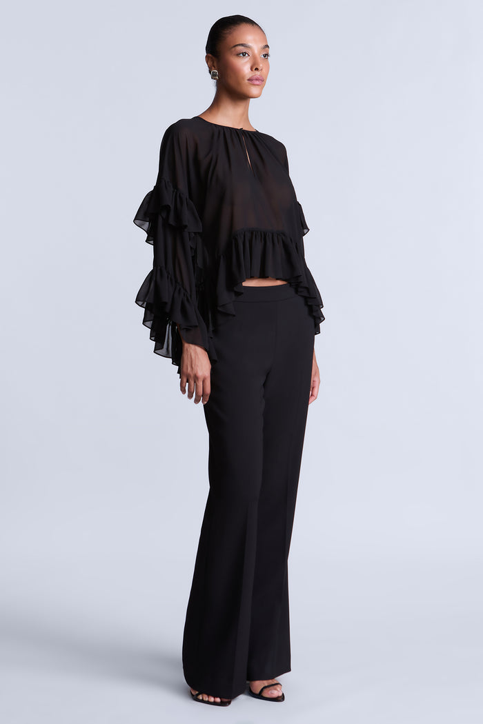 Ruffle Swing Top