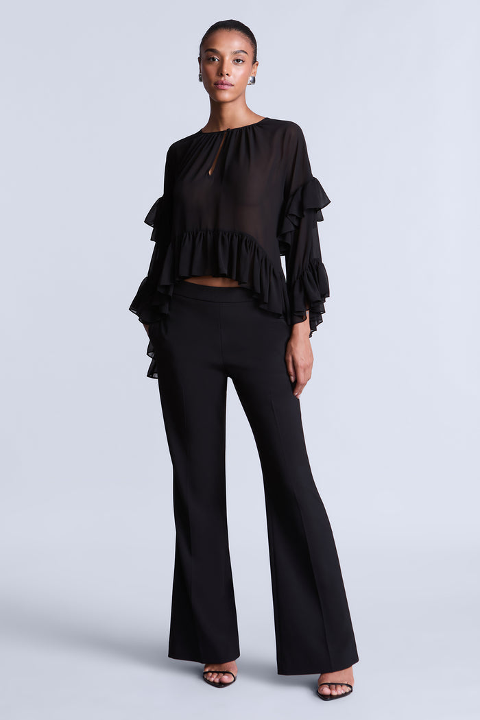 Ruffle Swing Top