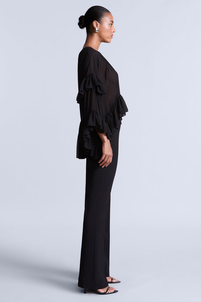 Ruffle Swing Top