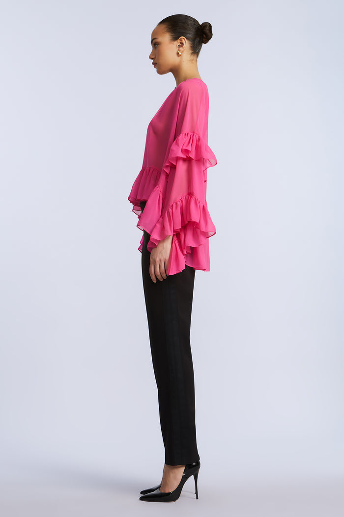 Ruffle Swing Top